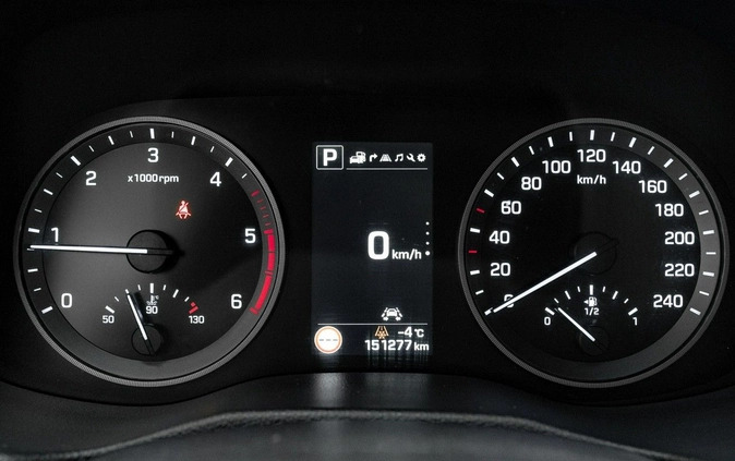 Hyundai Tucson cena 94850 przebieg: 151277, rok produkcji 2017 z Mogilno małe 781